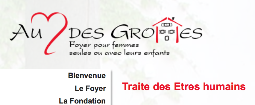 Fondation Au coeur des Grottes — Genève — Suisse — Un suivi à 100% des femmes en situation d’esclavage