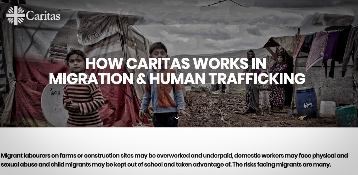 How CARITAS works in migration & Human Trafficking ?