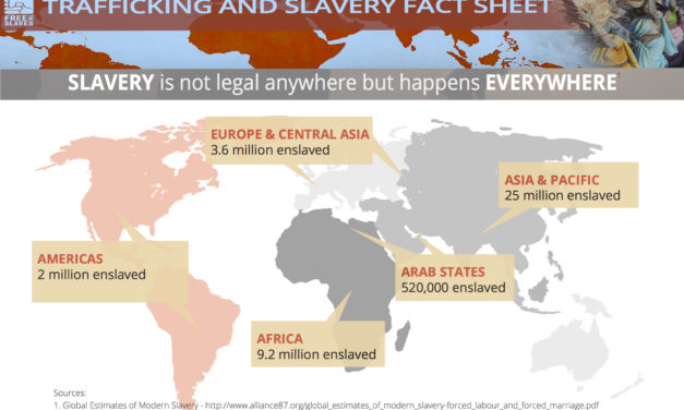 “FREE THE SLAVES” — Presentation of one of the leading actor demonstrating that ending slavery is possible