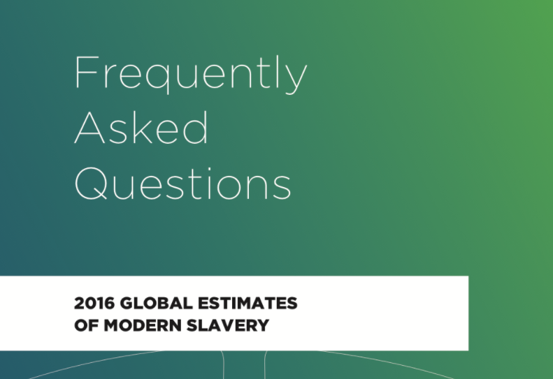 ALLIANCE 8.7: 2016 GLOBAL ESTIMATES OF MODERN SLAVERY