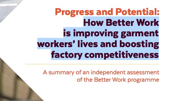 How Better Work is improving garment workers’ lives and boosting factory competitiveness