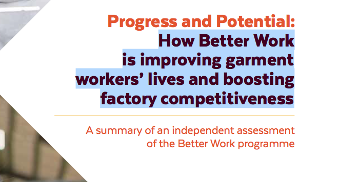 How Better Work is improving garment workers’ lives and boosting factory competitiveness