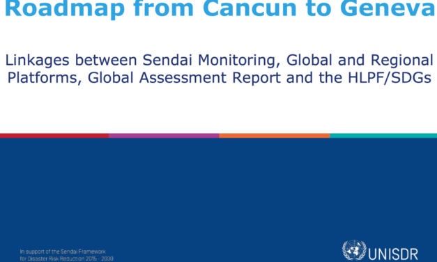6th Session of the Global Platform for DRR (Disaster Risk Reduction), 13–17 May, 2019, Geneva