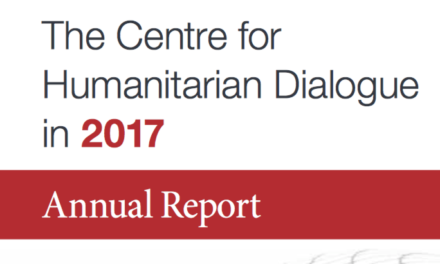 The Centre for Humanitarian Dialogue: Annual Report 2017