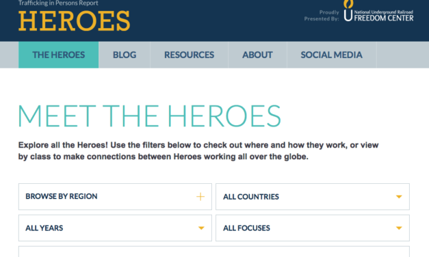 COMBATING HUMAN TRAFFICKING: MEET THE HEROES / U.S. Department of State