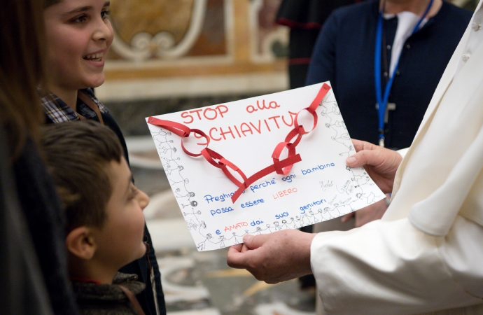 Pope Francis has sent a video message to the Forum on modern day slavery, which runs from 5th-8th May, 2018 in Buenos Aires, Argentina