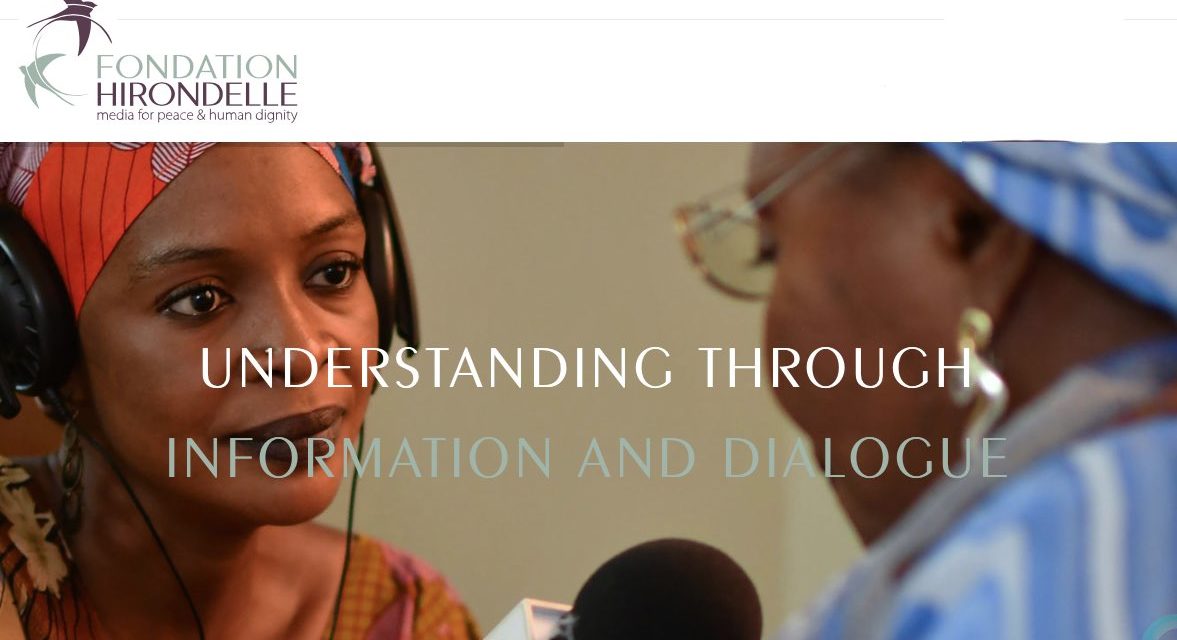 Fondation Hirondelle provides information to populations faced with crisis. Through our work, millions of people in war-affected countries, post-conflict areas have access to media