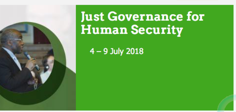 CAUX FORUM SWITZERLAND — JUST GOVERNANCE FOR HUMAN SECURITY Exploring our part in the Global Goals