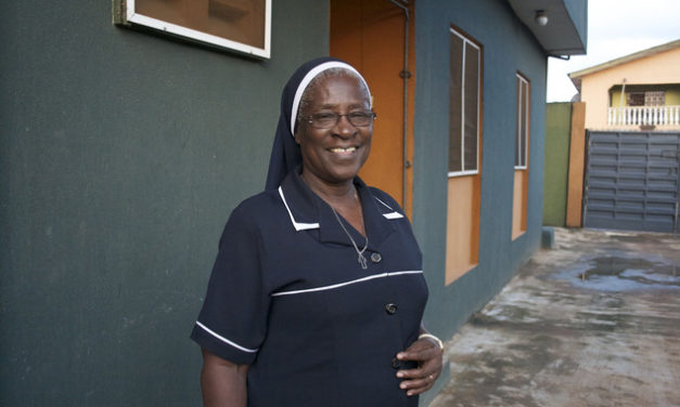 NIGERIA — Sister Patricia Ebegbulem — Bakhita Villa, a shelter she runs for trafficking survivors in Lagos, Nigeria
