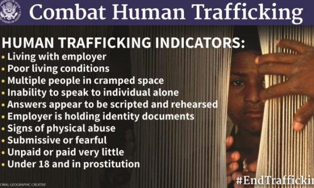 U.S. Department of State — What to Do If You Encounter a Potential Instance of Human Trafficking?