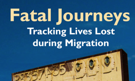 OIM — Fatal Journeys — VOLUME 1 — Tracking Lives Lost during Migration (Edited by Tara Brian and Frank Laczko) — 2015
