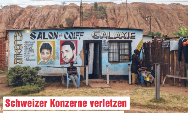 SCHWEIZ 13 SEPT. 18 — Fast einmal pro Monat ist ein Schweizer Konzern im Ausland in die Verletzung von Menschen­ rechten oder Umweltstandards verwickelt: Eine Analyse von Brot für alle und Fastenopfer zählte in den letzten sechs Jahren mindestens 64 solcher Vorfälle, die auf das Konto von 32 Schweizer Unternehmen gingen