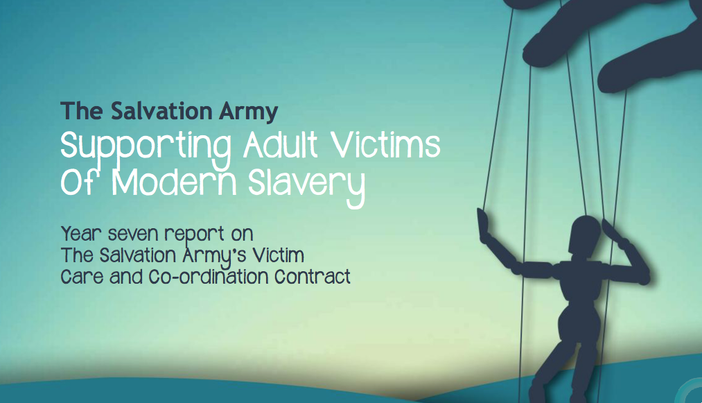 THE SALVATION ARMY UK — REPORT: SUPPORTING MORERN VICTIMS OF MODERN SLAVERY
