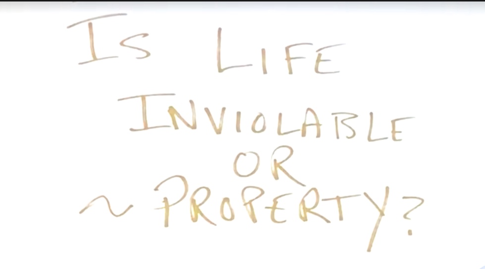 DIGNITY OF LIFE / IS LIFE INVIOLABLE OR A “PROPERTY” — A GUIDE BOOK to help you to direct your decisions towards human dignity