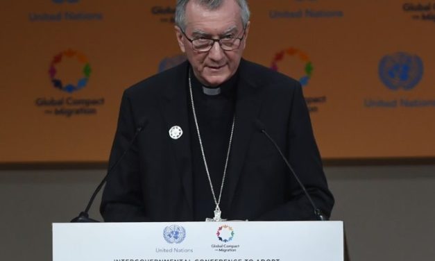 Holy See’s priorities for migrations : “We must work together to create conditions that allow communities and individuals to live in safety and dignity in their own countries.” — Global Compact for Safe, Orderly and Regular Migration, Marrakech Dec. 2018
