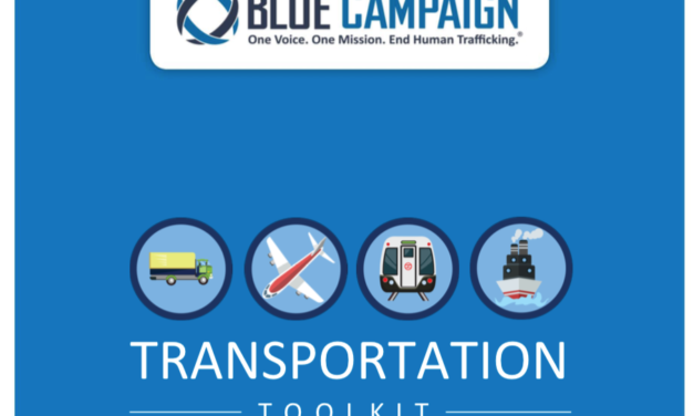 USA — BLUE CAMPAIGN — TRANSPORTATION TOOLKIT