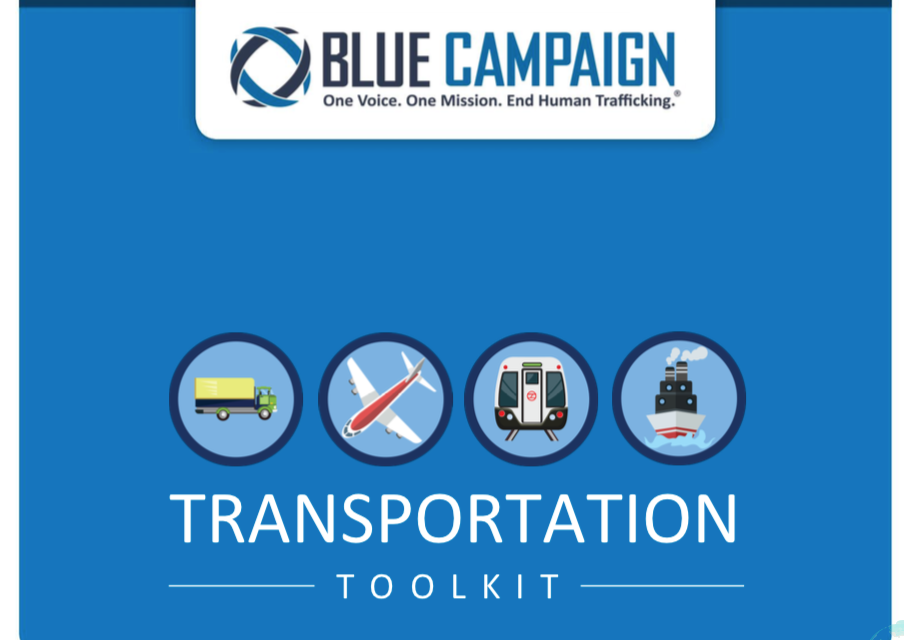 USA — BLUE CAMPAIGN — TRANSPORTATION TOOLKIT