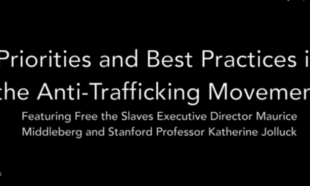 Stanford University’s WSD HANDA Center for Human Rights and International Justice:  priorities and best practices in the anti-trafficking movement — Video