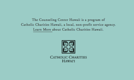 US —  THE COUNSELING CENTER HAWAII — THE CATHOLIC CHARITIES HAWAÏ