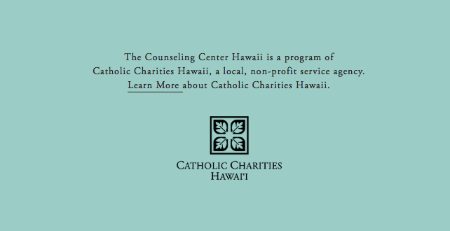 US —  THE COUNSELING CENTER HAWAII — THE CATHOLIC CHARITIES HAWAÏ