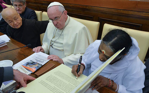 HOLY MASS ON MONDAY 2 DECEMBER — Day for the Abolition of Slavery,  the Commitment of Religions