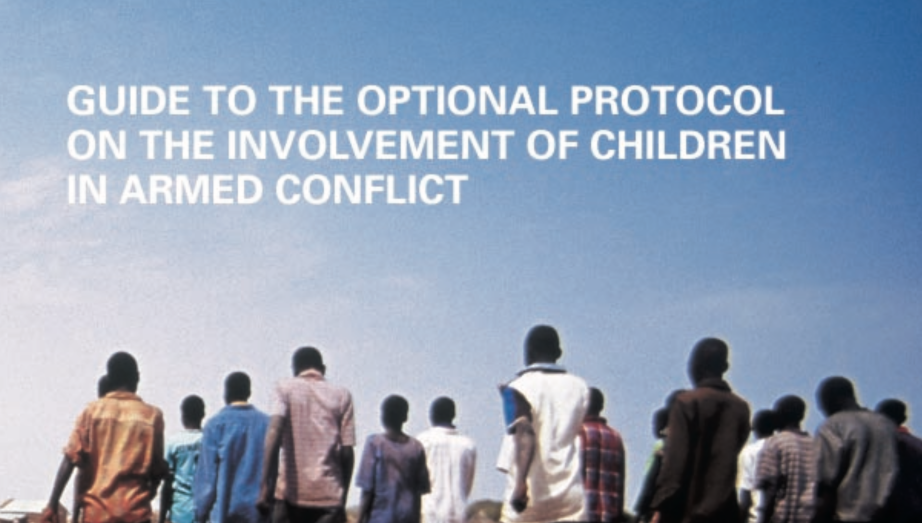 UNICEF — GUIDE FOR CHILDREN IN ARMED CONFLICT