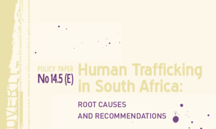 Human Trafficking in South Africa: Root Causes and Recommendations