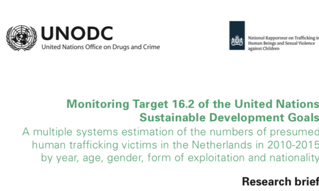 A multiple systems estimation of the numbers of presumed human trafficking victims in the Netherlands in 2010–2015 by year, age, gender, form of exploitation and nationality