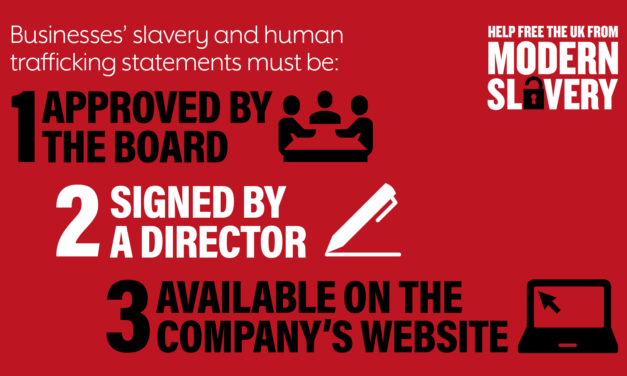 UK GOVERNMENT 2017 — MODERN SLAVERY RESSOURCES AND STATEMENTS FOR INDUSTRY