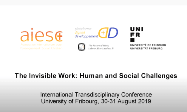 AIESC, Fribourg 30 août 2019 — Michel Veuthey – Esclavage moderne et traite des personnes (ASSOCIATION INTERNATIONALE POUR L’ENSEIGNEMENT SOCIAL CHRÉTIEN)