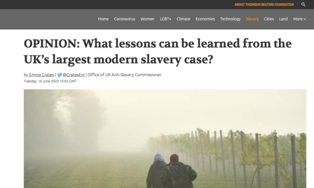 OPINION: What lessons can be learned from the UK’s largest modern slavery case?