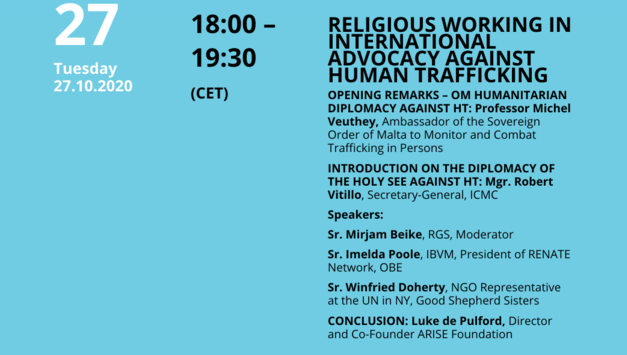 Religieux actifs dans le plaidoyer international contre la traite des êtres humains