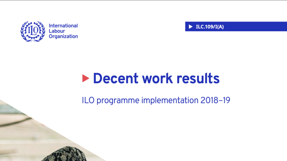 Decent work results — ILO programme implementation 2018–19