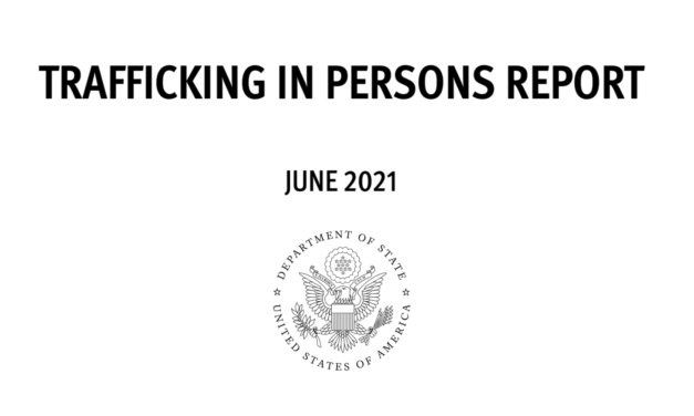 US STATE GOVERNMENT TIP REPORT 2021