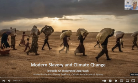 Anti-slavery Taskforce Catholic Archdiocese of Sydney — Webinar 19 July 2022: Modern Slavery and Climate Change — Towards an Integrated Approach
