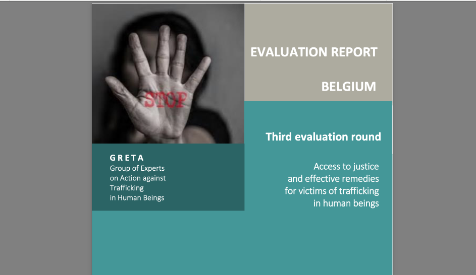 GRETA — EVALUATION REPORT BELGIUM — Access to justice and effective remedies for victims of trafficking in human beings