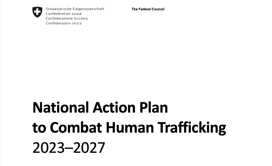 Swiss National Action Plan to Combat Human Trafficking 2023–2027