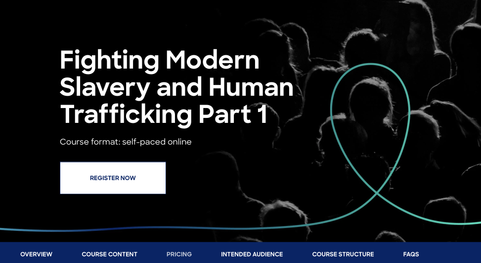 ACAMS — Commit Yourself to Fighting Modern Slavery and Human Trafficking ONLINE COURSE