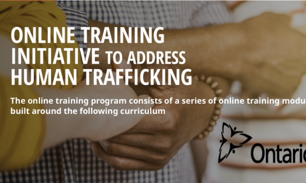 ONTARIO — General Training on Human Trafficking for Service Providers