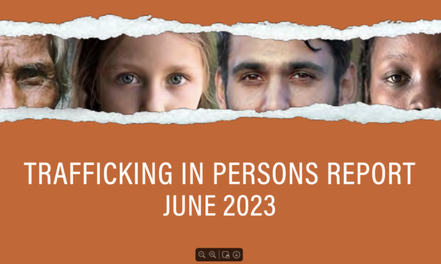 US DEPARTMENT OF STATE: 2023 Trafficking in Persons (TIP) Report