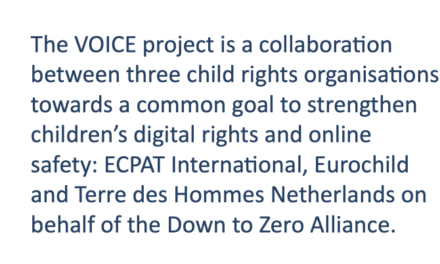 The VOICE project, a common goal to strengthen children’s digital rights and online safety