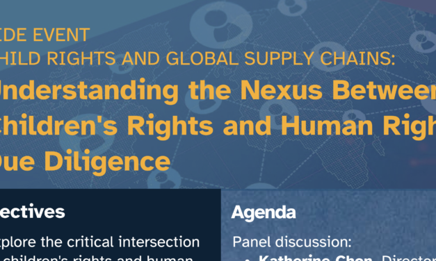 OSCE — Beyond Awareness-Raising: Reshaping Human Trafficking Prevention — SIDE-EVENT PROGRAMME 16 April 2024, Tuesday Hofburg