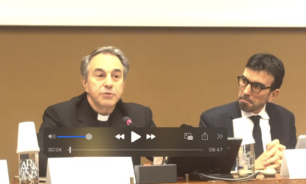SIDE EVENT AT UN GENEVA — APRIL 23 2024 — Laudate Deum: Apostolic Exhortation to all people of good will on the climate crisis: H.E. ARCHBISHOP ETTORE BALESTRERO’s Intervention