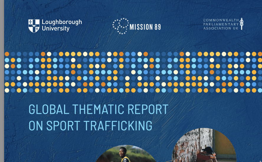 Global Thematic Report on Sport Trafficking Unveils Critical Insights into Systemic Exploitation