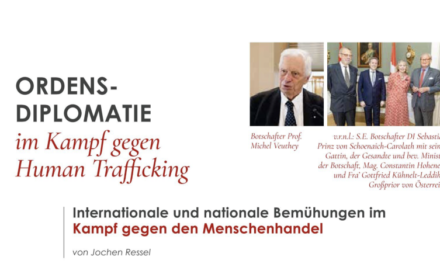 Die Malteser Magazin Sept. 2024 — Order of Malta’s Diplomatic efforts in the fight against human trafficking