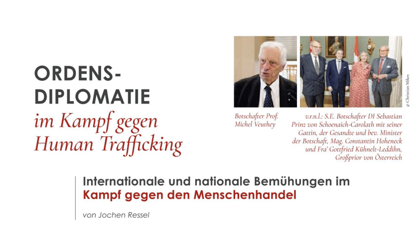 Die Malteser Magazin Sept. 2024 — Order of Malta’s Diplomatic efforts in the fight against human trafficking