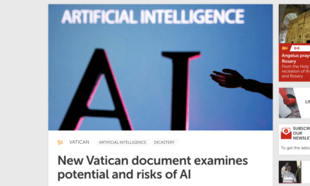 New Vatican document examines potential and risks of AI