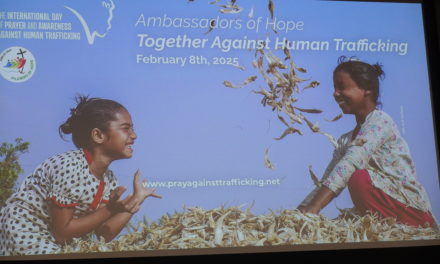 TALITHAKUM — 8 February 2025 — Ambassador of hope: together against human trafficking